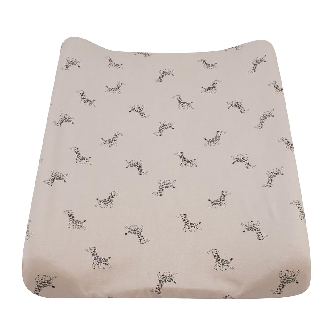 JYOKO Kids Bettüberwurf für Wickelauflage, Mini-Kinderbett und Bettdecke, 90 x 50 cm Giraffe 90 X 50