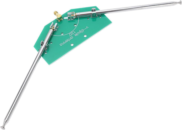 V-Dipolantenne, 97 cm SMA-Buchse, Teleskopantenne, UKW-Radioantenne 78 M-415 MHz für Luftfahrtanwend