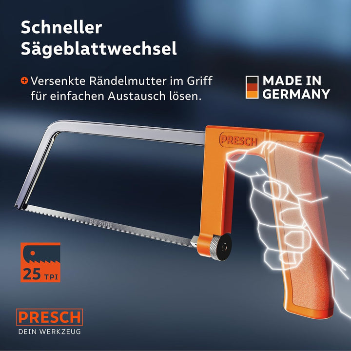 Presch Universal Sägeblätter 200mm - 10 Stk. für dauerhafte Leistung - Ideal für unterschiedlichste