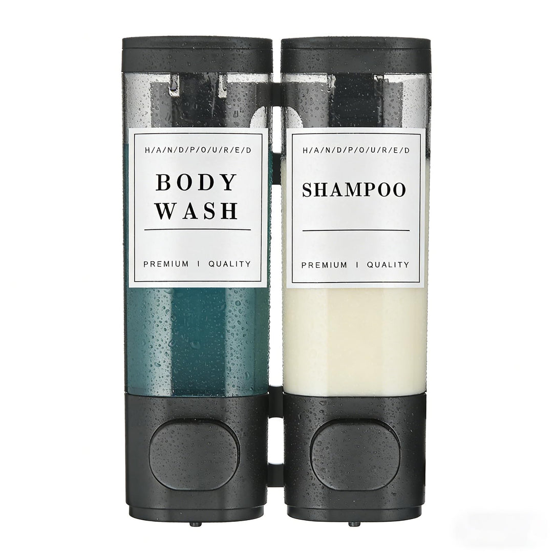 Shampoo- und Spülungsspender, Badezimmer, Dusche, Seifenspender, Wandmontage, Shampoospender für Dus
