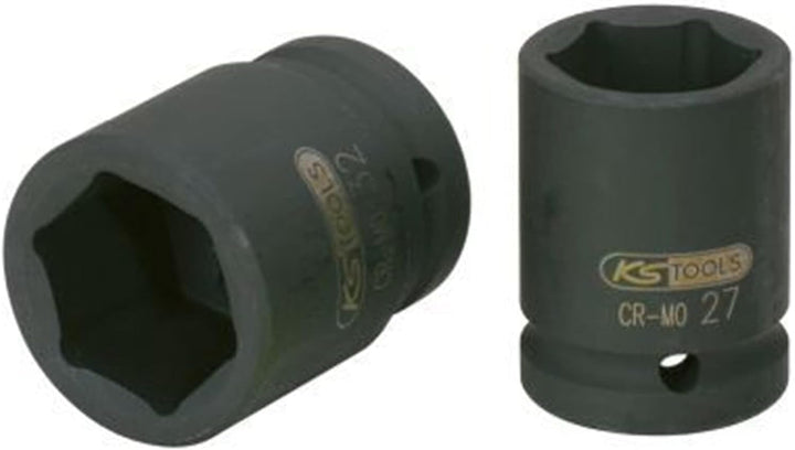 KS Tools 515.1370 3/4" Sechskant-Kraft-Stecknuss, kurz, 70mm