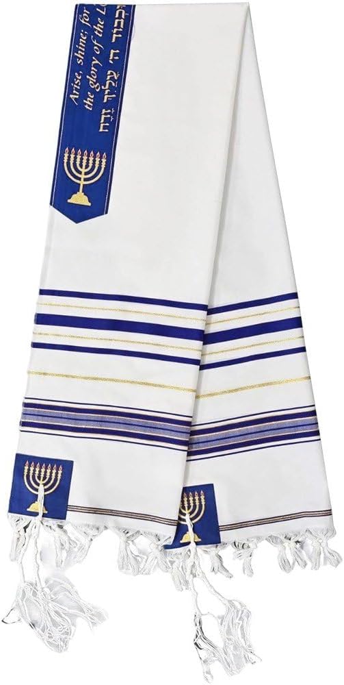 Tallit-gebetsschal, Traditioneller Messianischer Tallit-gebetsschal, Jüdisch-christlicher Israel-geb