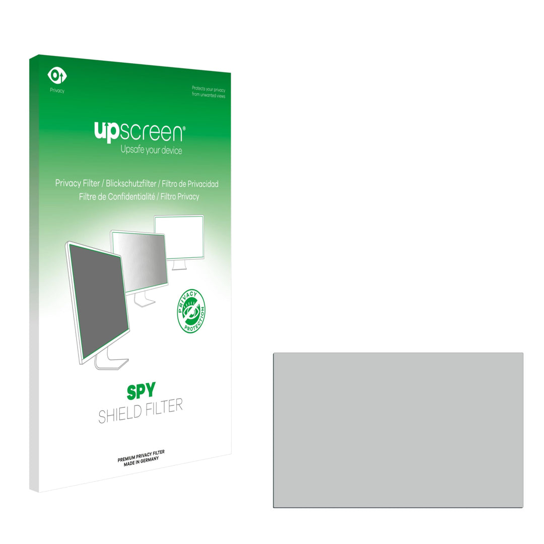 upscreen 25" Blickschutzfilter für 25,0 Zoll Standardgrössen (63.5 cm) [538 x 337 mm, 16:10] - Blick