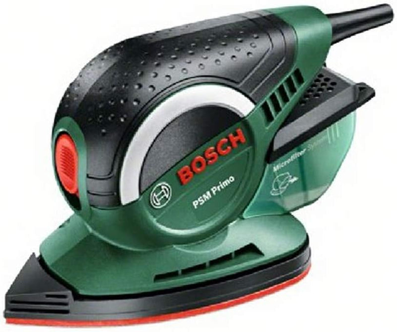 Bosch Multischleifer PSM Primo (1 Schleifpapier K 80, Karton (50 W, Schwingzahl 24.000 min-1, Schwin
