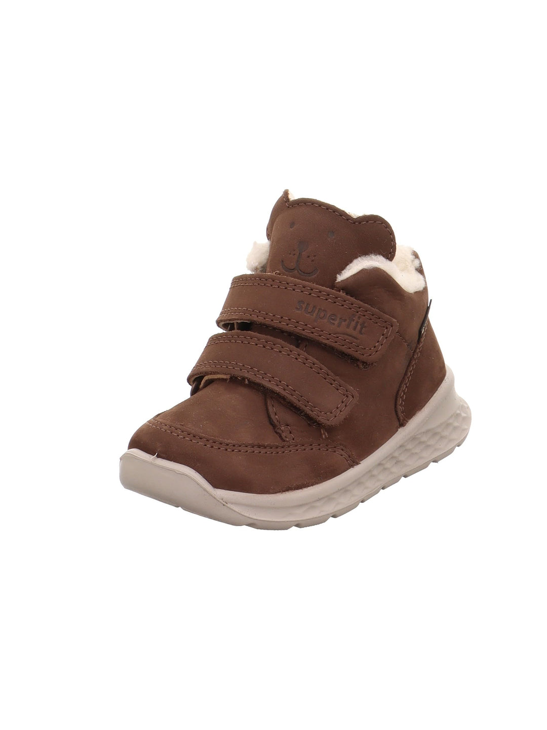 Superfit Jungen Breeze Sneaker 23 EU Schmal Braun 3010, 23 EU Schmal Braun 3010