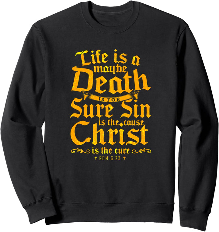 Christus ist die Heilung - Christian Sweatshirt