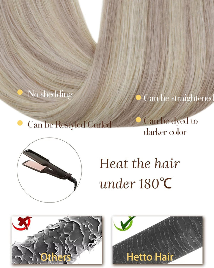 Hetto Microring Extensions Echthaar Blond Microring Echthaar Extensions Remy Echthaar Micro Ring Ext