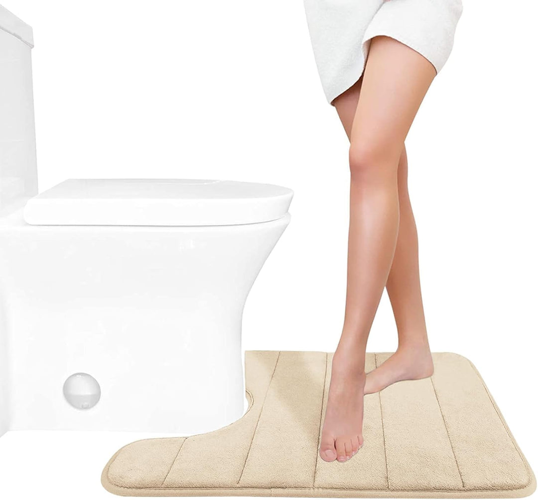 Yimobra Badematte rutschfest, 61 x 51 cm, Super Wasseraufnahme, Dick, Maschinenwaschbar, Leicht zu T