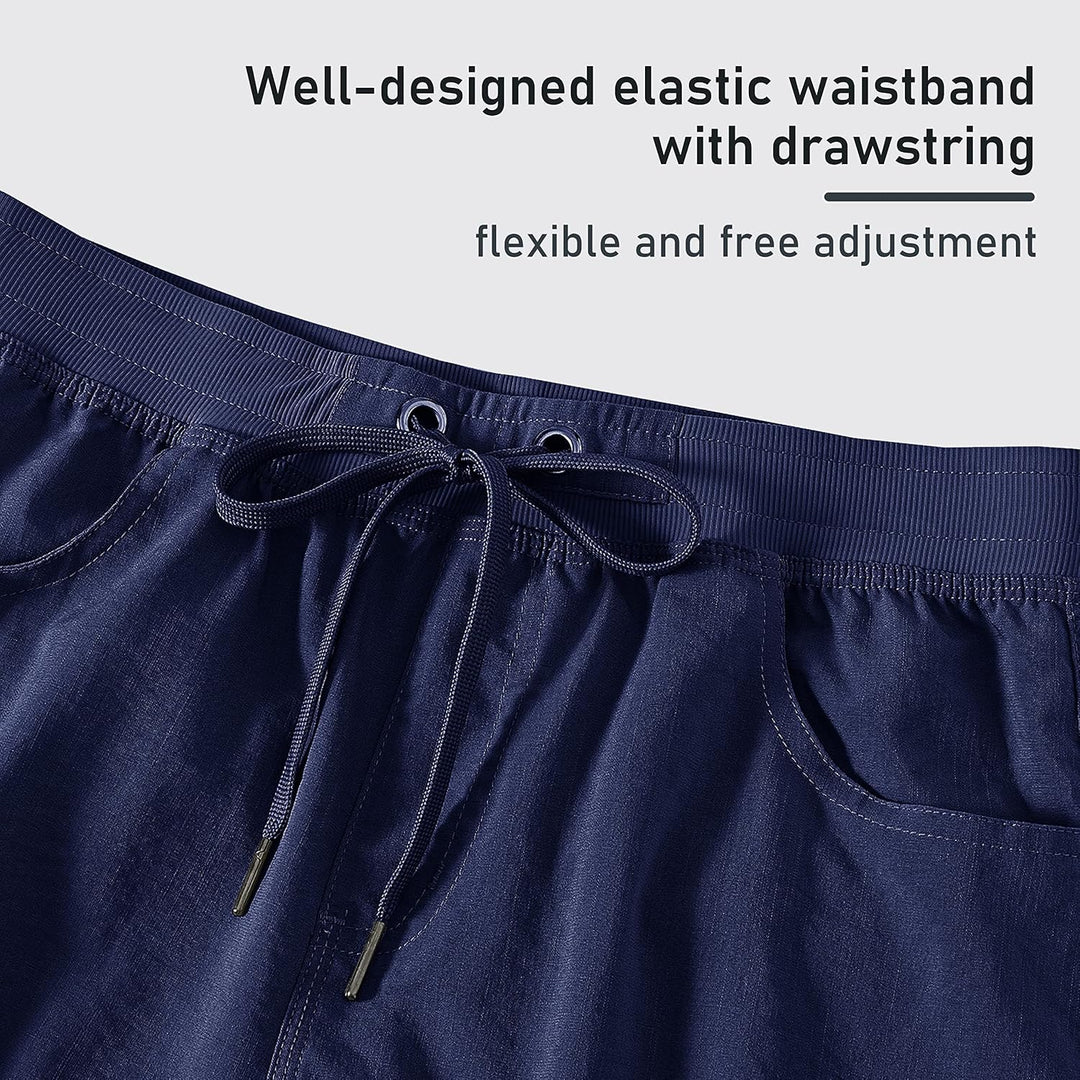 JINSHI Shorts Damen Sommer Cargohose Kurze Wanderhose Outdoor Schnelltrocknend Freizeithose mit Mehr