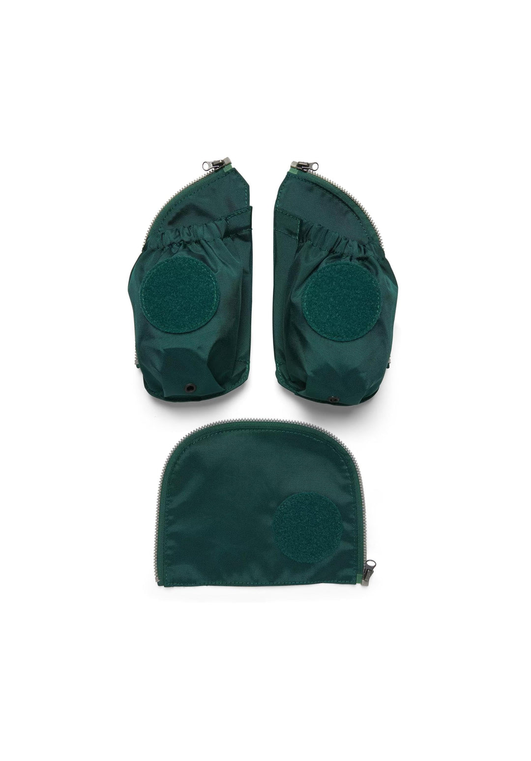 ergobag Unisex Jugend Side Pocket Zip Set dekozubehör, Grün (Verde), Einheitsgrösse
