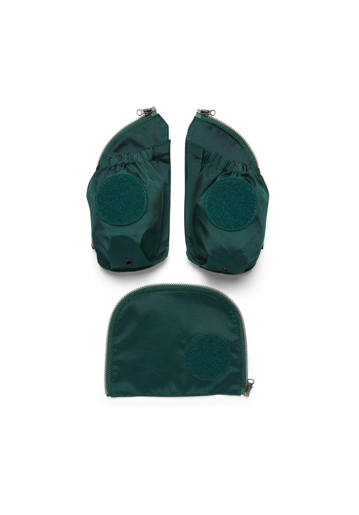 ergobag Unisex Jugend Side Pocket Zip Set dekozubehör, Grün (Verde), Einheitsgrösse