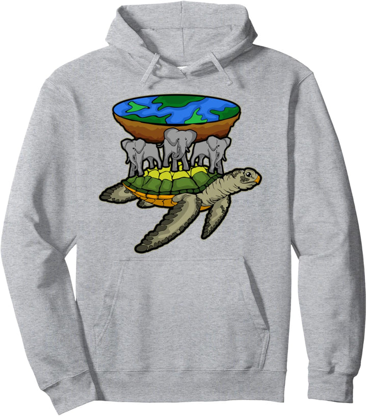 Die Erde ist flach - Flat-Earth-Theory Pullover Hoodie