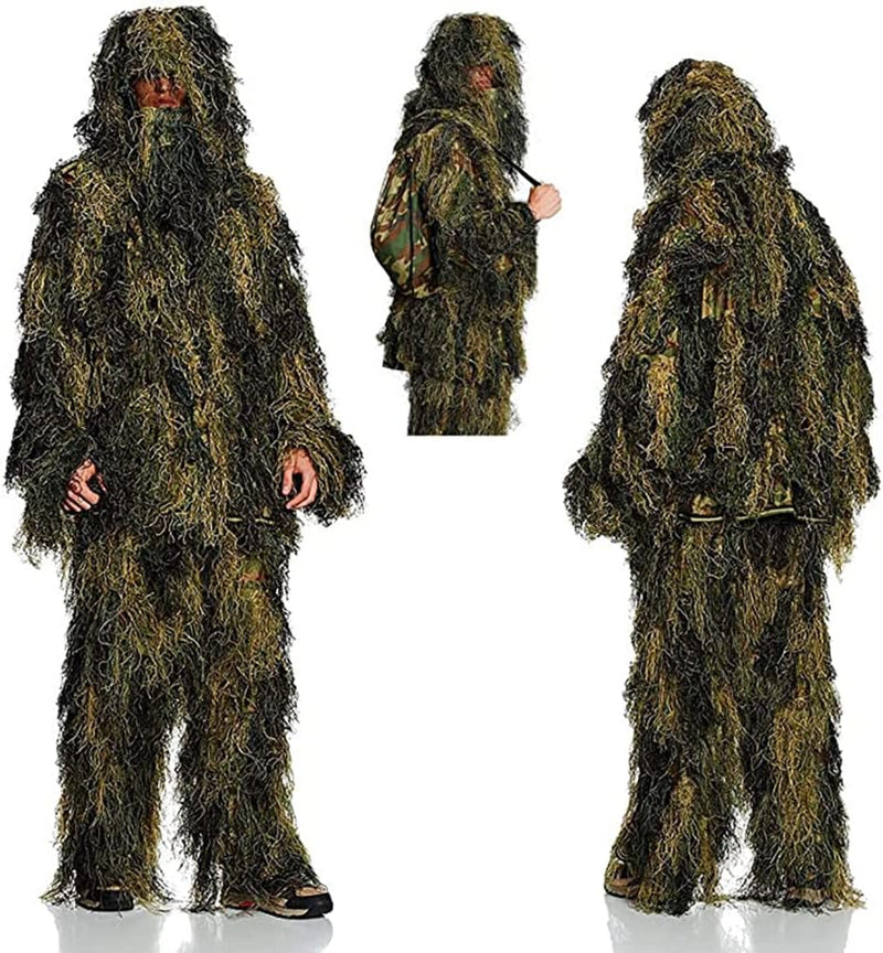 Mil-Tec Anti-Fire Ghillie Anzug 4-TLG. W/L 25, W/L 25