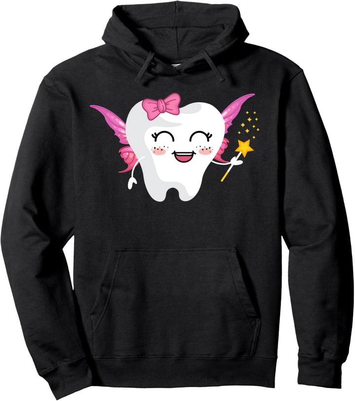 Fasching Zahn Fee Karneval Zahnfee Pullover Hoodie