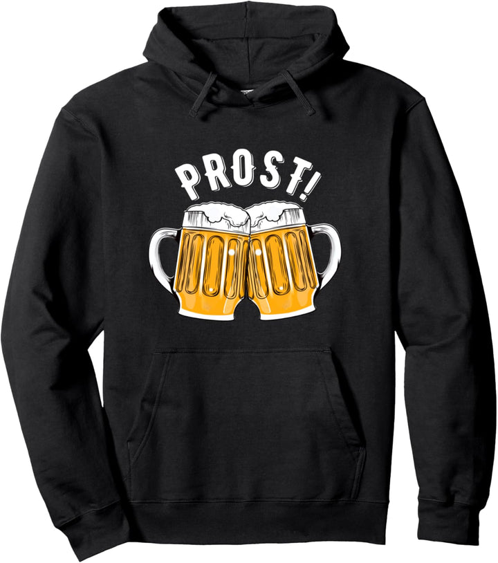 Prost! Oktoberfest Beer Cheers Pullover Hoodie