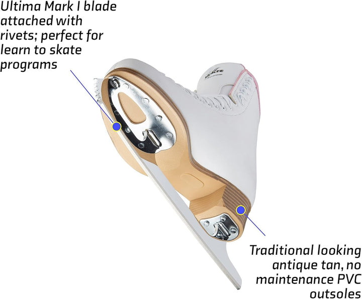 Jackson Ultima Jackson Classic Softskate Figure Skates for Women and Girls | Olympian Quality Ice Sk