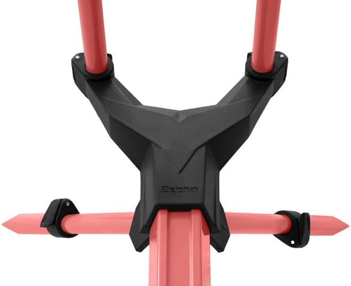 Delphin Bronx Stalx Queen, Rodpod, Rutenauflage, Rutenhalter, 85x25x48 cm, rosa