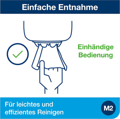 Tork 559000 Innenabrollungsspender für M2 Papierwischtücher im Elevation Design / Wischtuchspender f