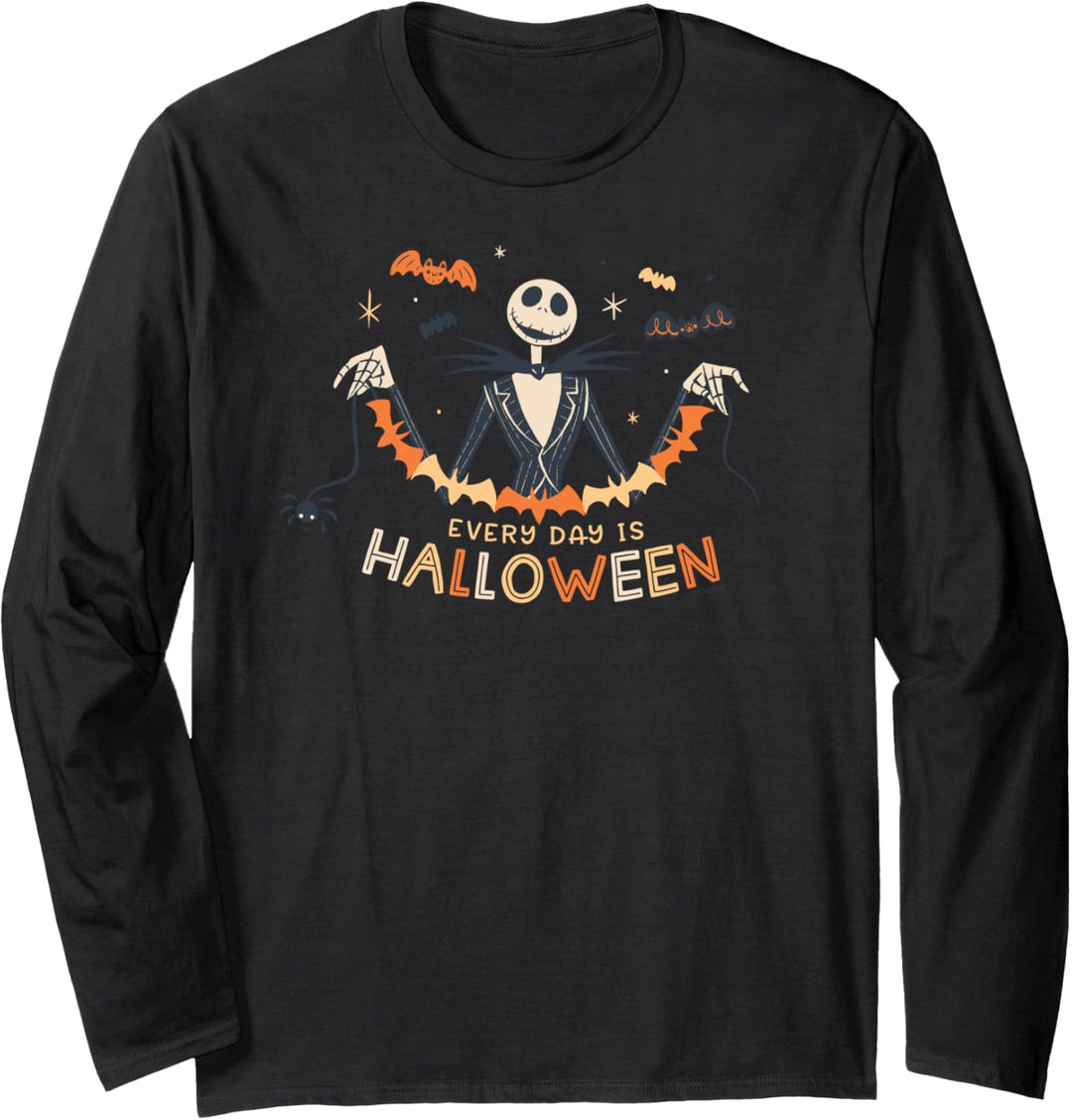 Disney The Nightmare Before Christmas Every Day Halloween Langarmshirt