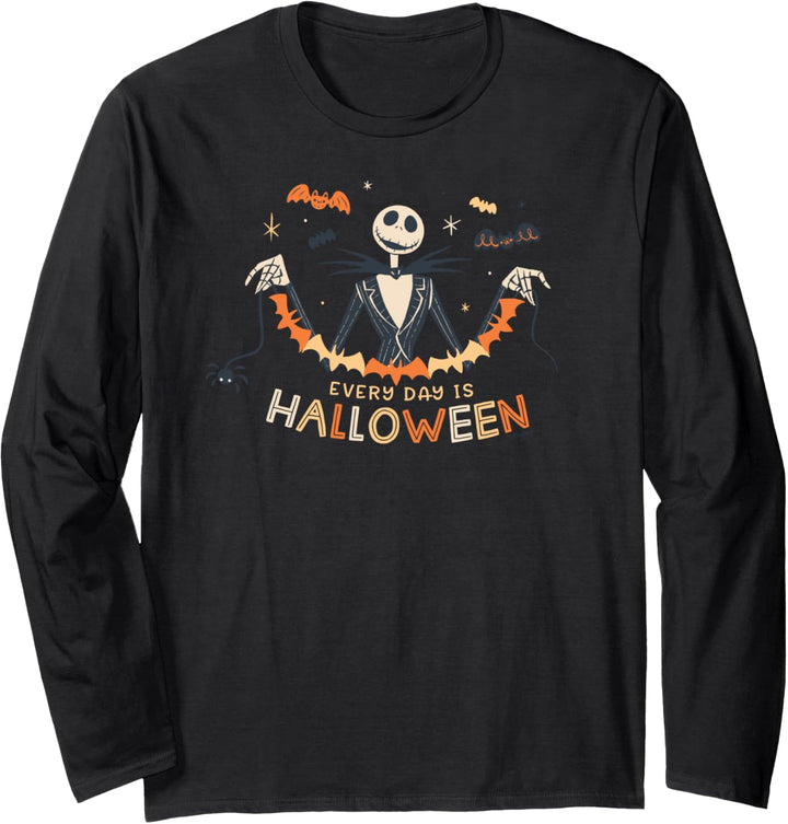 Disney The Nightmare Before Christmas Every Day Halloween Langarmshirt