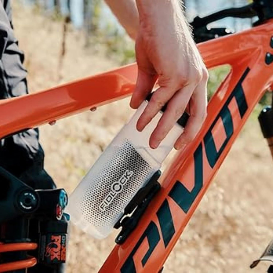 Fidlock Trinkflasche mit Bike Base Twist Set Transparent Gr. 600 ml