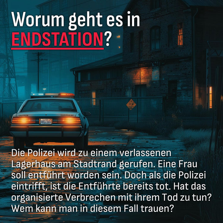 Endstation - Krimidinner für 6 Personen