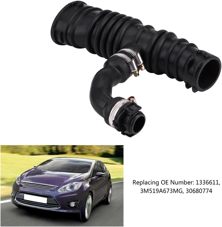 Headerbs Luftfilterschlauch, Luftfilter Ansaugschlauch Schlauchschelle für Focus 1336611 3M519A673MG