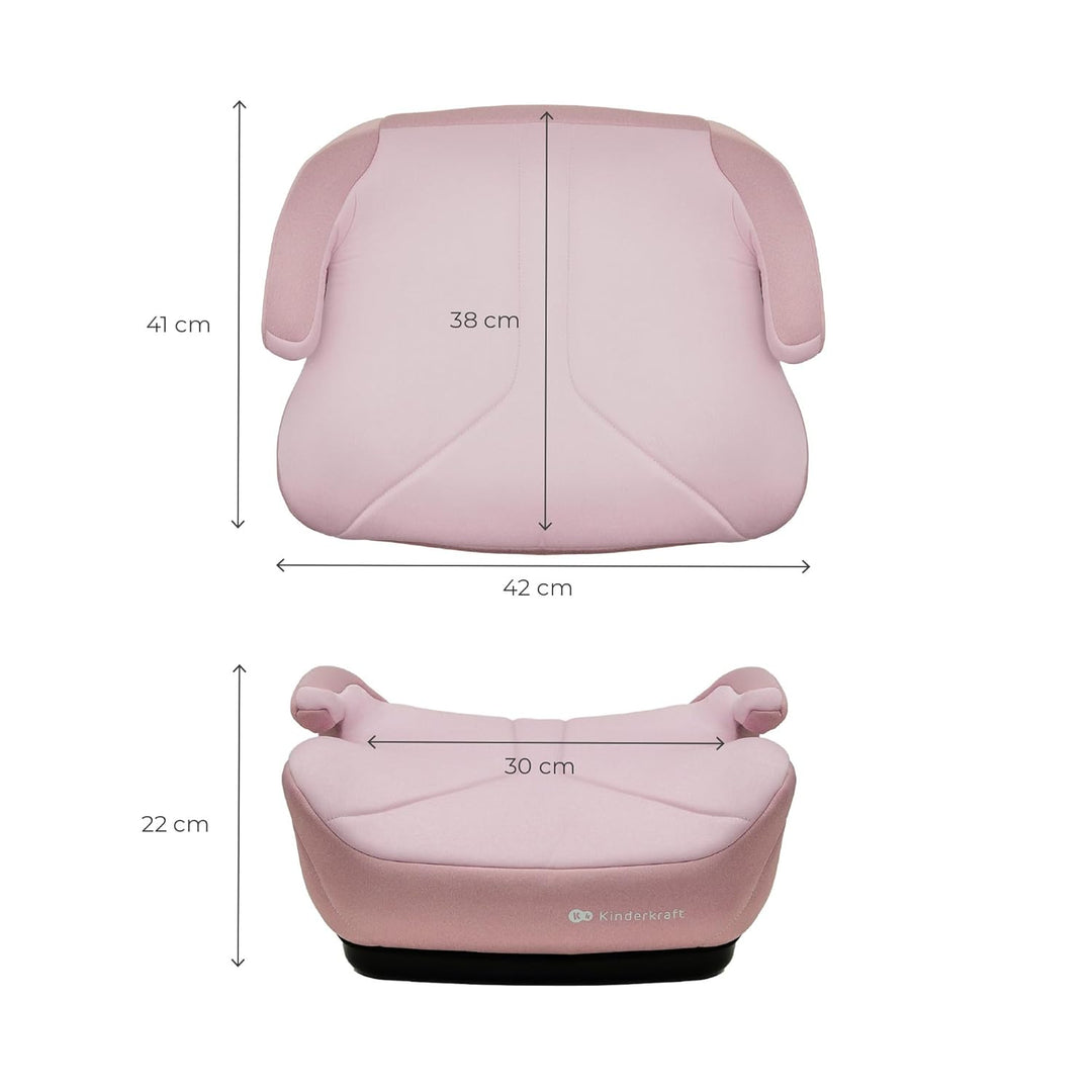 Kinderkraft I-BOOST 2 I-SIZE, Autositz, 125-150 cm, Babyschale, Sitzerhöhung für 6 bis 12 Jahre, ein
