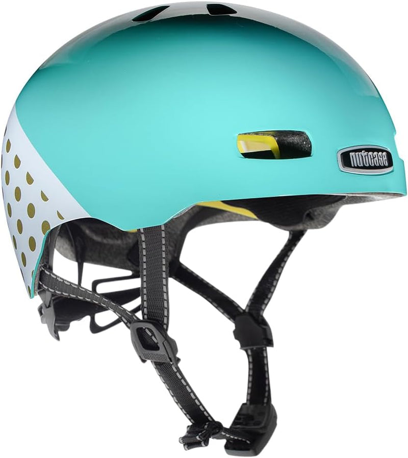 Nutcase Street MIPS Helm türkis, M