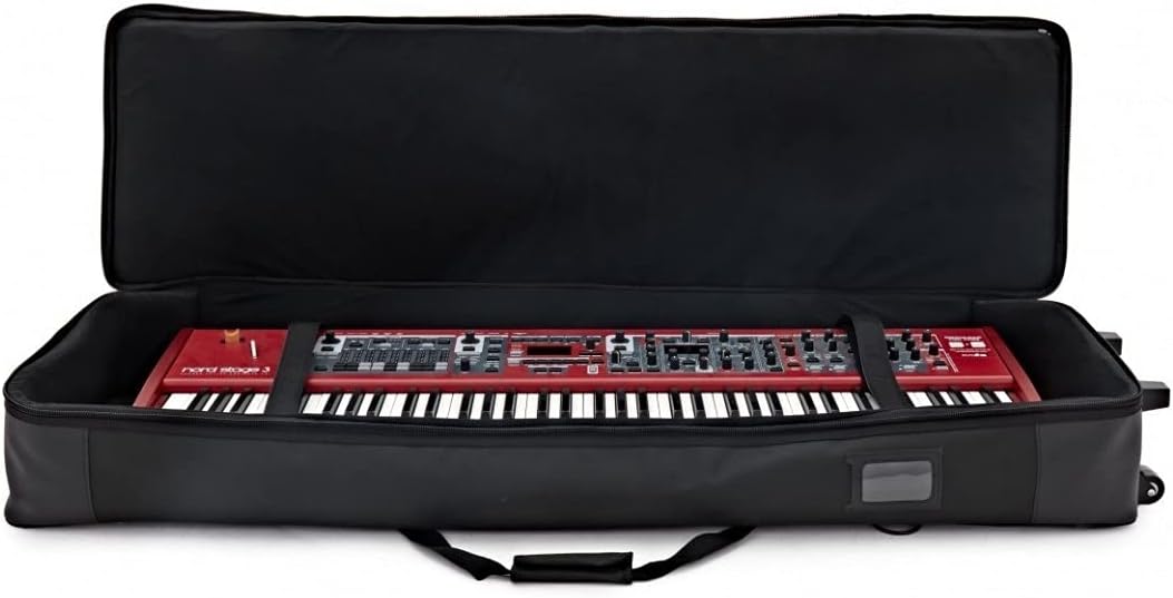 Leichter Tastaturkoffer mit Rädern 76 Tasten von Gear4music