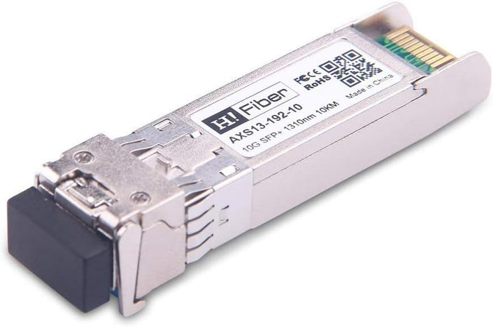 【2Pack】 10Gb/S SFP+ Singlemode Transceiver (10km, 1310nm), 10Gbit SFP+ LR LC Modul für Intel E10GSFP
