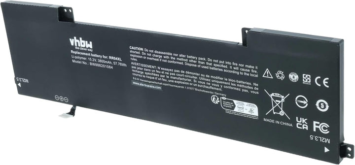 vhbw Akku kompatibel mit HP Omen 15-5000NW-K1G95EA, 15-5000na, 15-5000nc, 15-5000nd, 15-5000ne Noteb