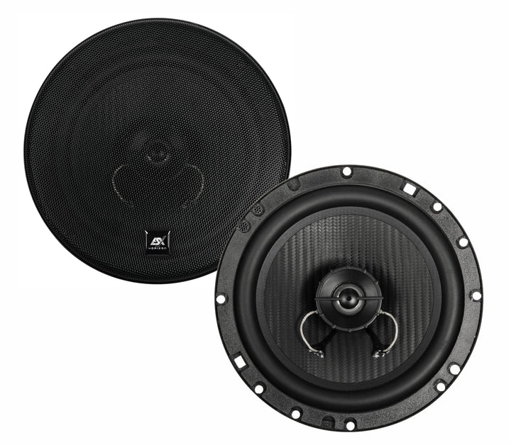 ESX HZ62-16,5cm (6.5") 2-Wege Koaxial-Auto-Lautsprecher | 1 Paar | EInbau-Lautsprecher Audio Horizon