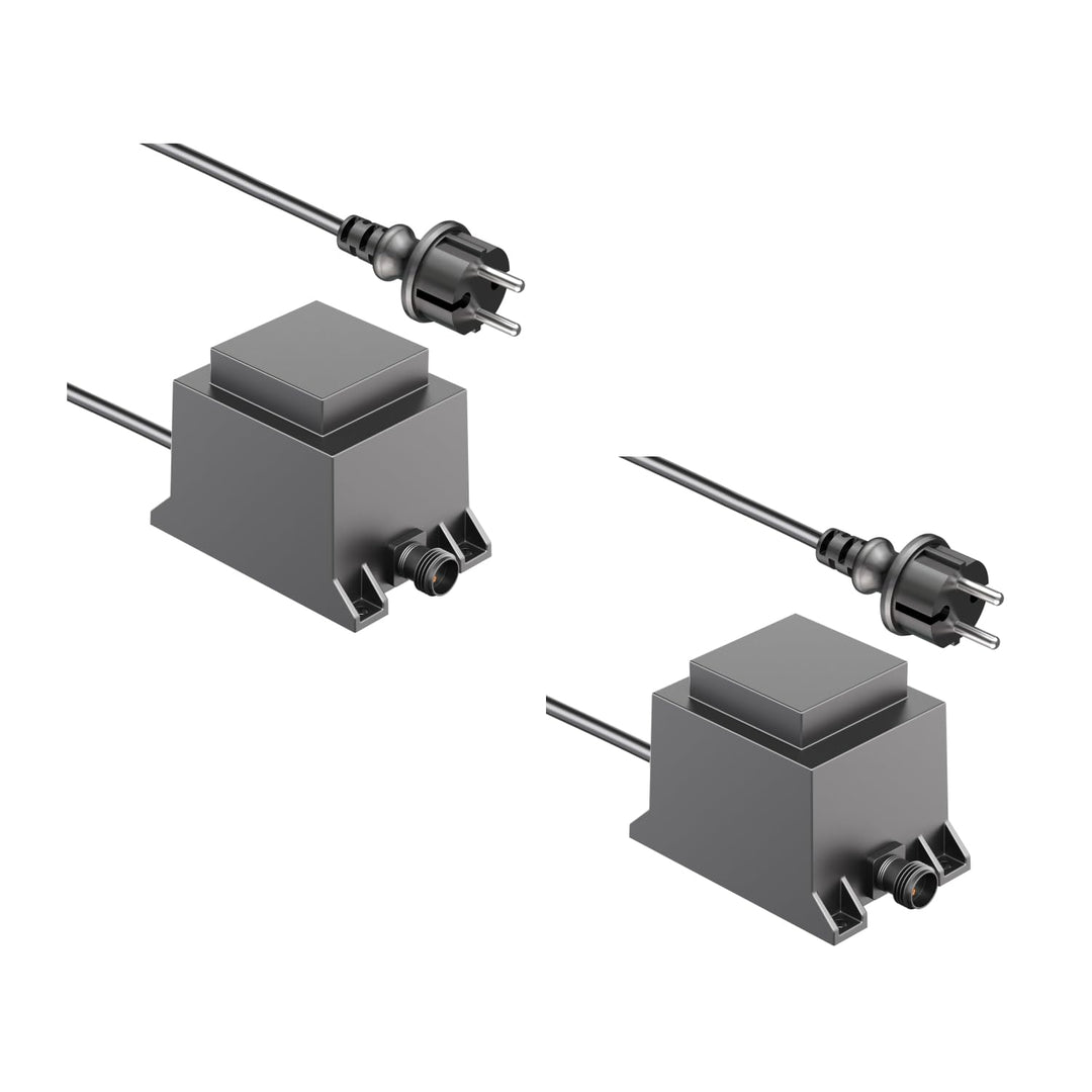 ledscom.de 40W LED Trafo-Trafo/Transformator für Stecksystem NEMO, Stecker, 12V AC, schwarz, IP68, 2