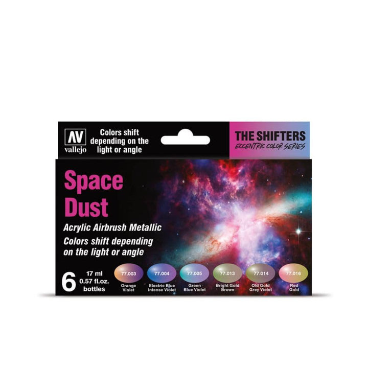 Vallejo 077091 Acryl Farb-Set, Space Dust Modellbausatz, verschieden