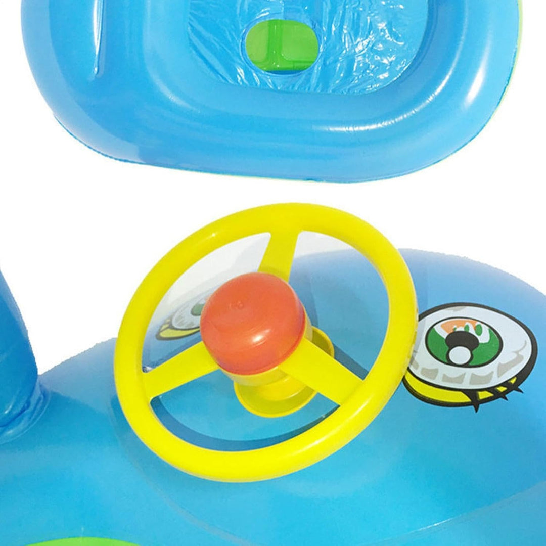 Poolschwimmer Für Kleinkinder – Schwimmschwimmer Für Kleinkinder Mit | Auto-Bootssitz, Aufblasbares