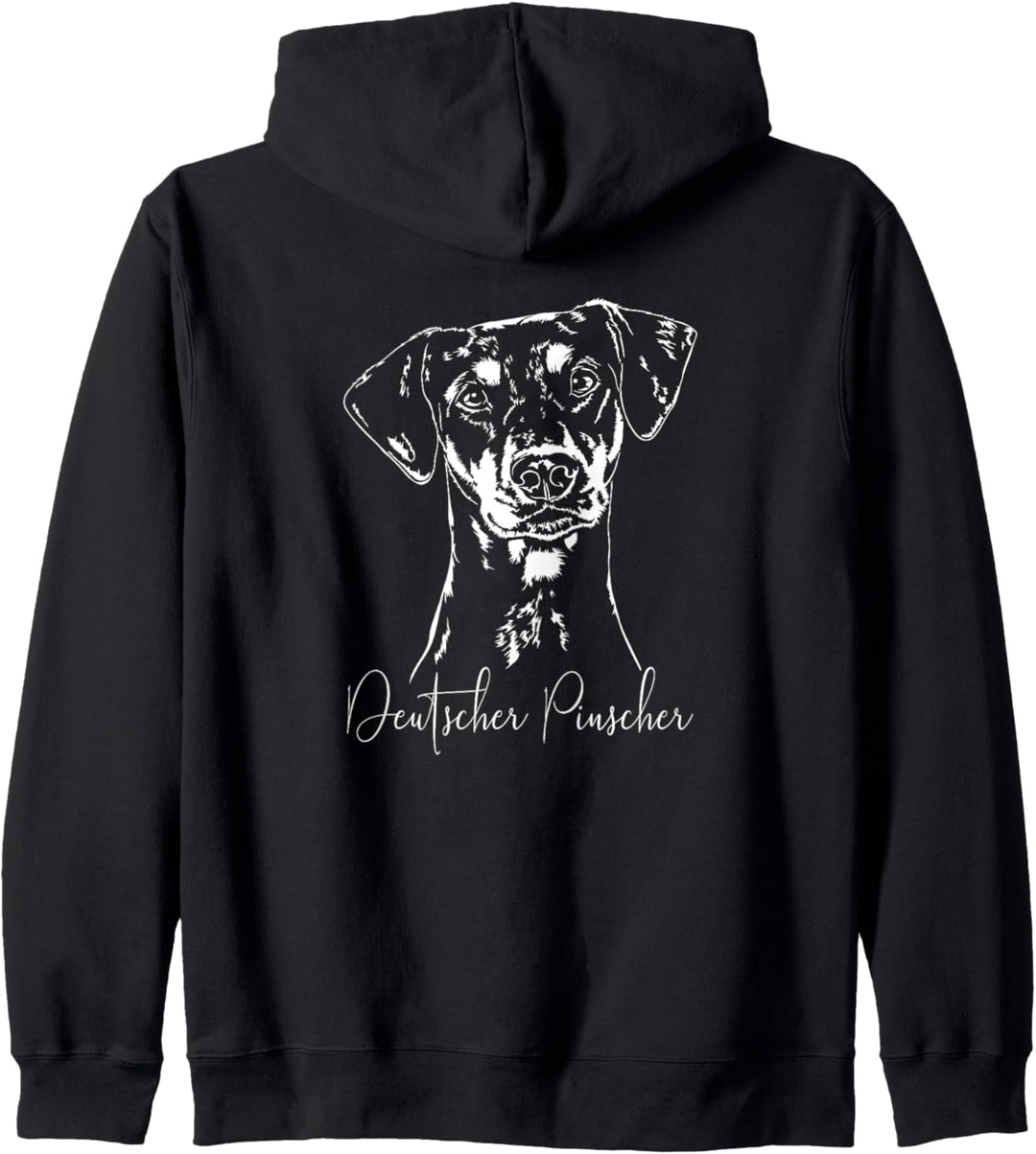 Deutscher Pinscher Hund Hunde Portrait Hundeportrait Kapuzenjacke