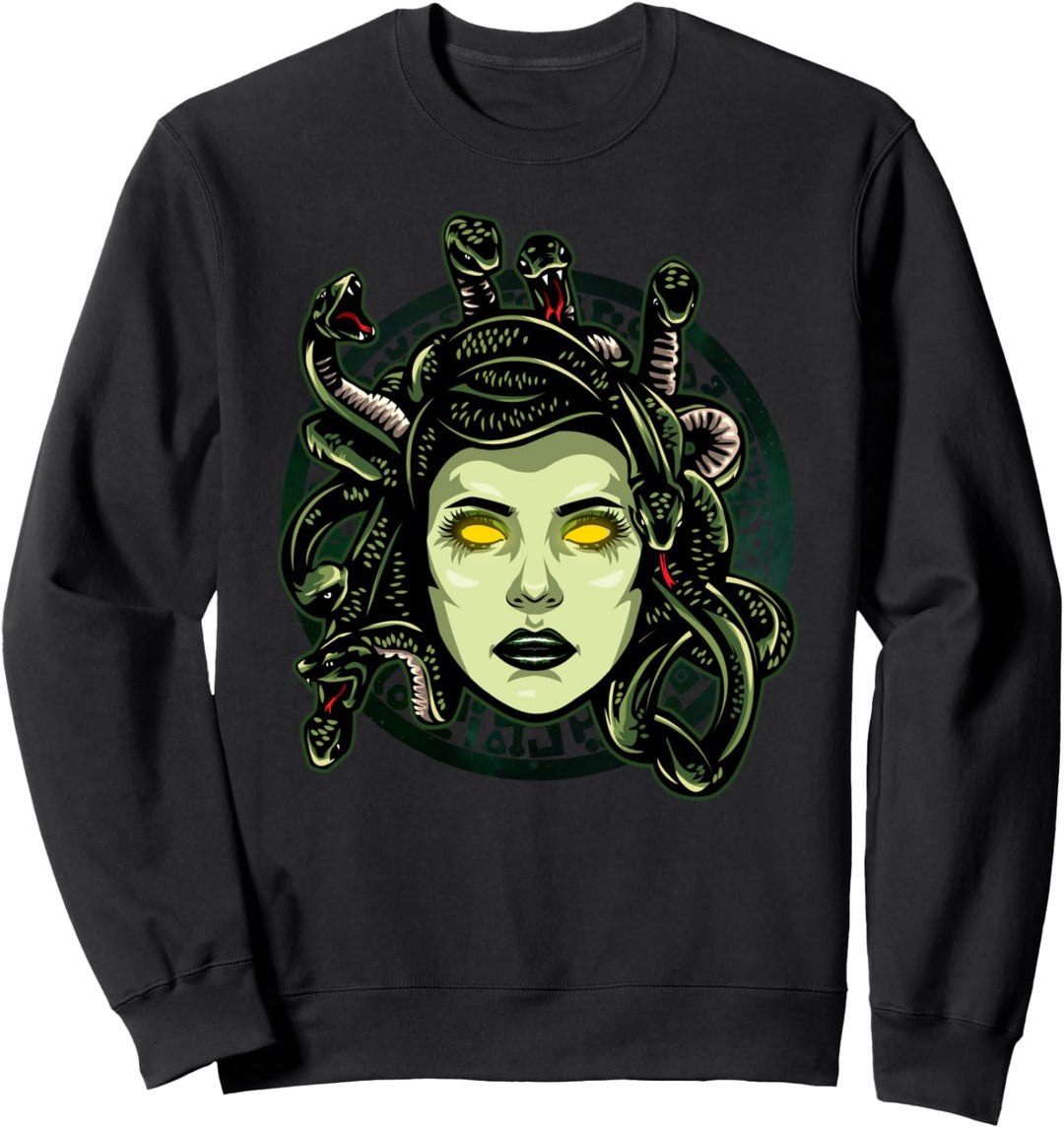 Medusa Antike griechische Mythologie Ungeheuer Sweatshirt