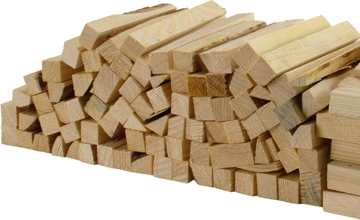 FINNAS 20kg Anfeuerholz Anzündholz Anmachholz Brennholz Kaminholz Kaminscheit Span Smoker Grill BBQ