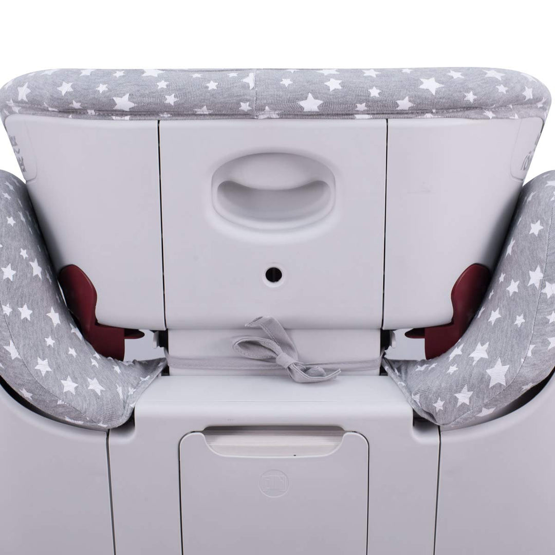 JYOKO KIDS Bezug kompatibel mit Römer KIDFIX II XP SICT, kidfix 2 S, Kidfix Z - Line (WHITE STAR, MI