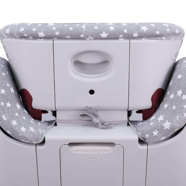 JYOKO KIDS Bezug kompatibel mit Römer KIDFIX II XP SICT, kidfix 2 S, Kidfix Z - Line (WHITE STAR, MI