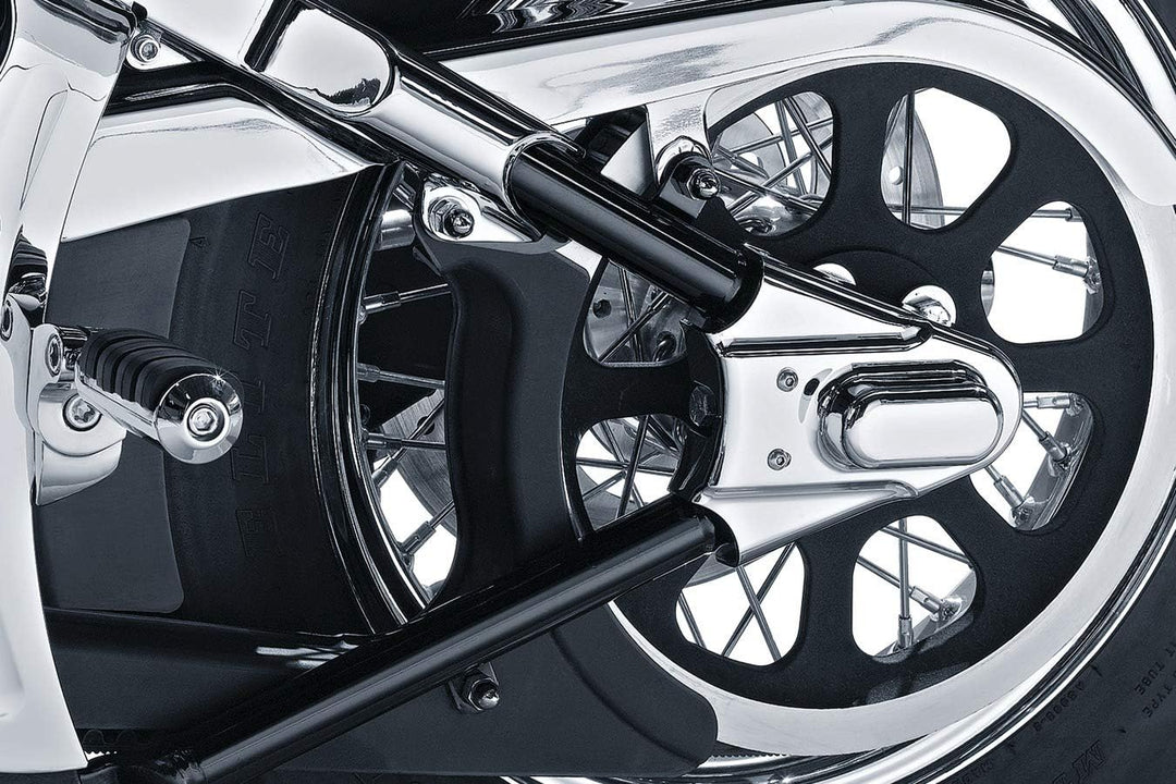 Kuryakyn 8200 Motorrad Accent Zubehör: Hinterachse Phantomabdeckungen für Harley-Davidson Softail Mo