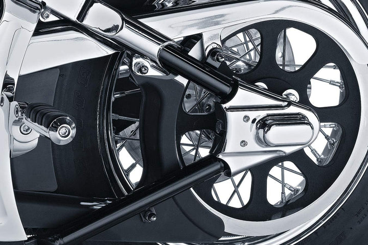 Kuryakyn 8200 Motorrad Accent Zubehör: Hinterachse Phantomabdeckungen für Harley-Davidson Softail Mo