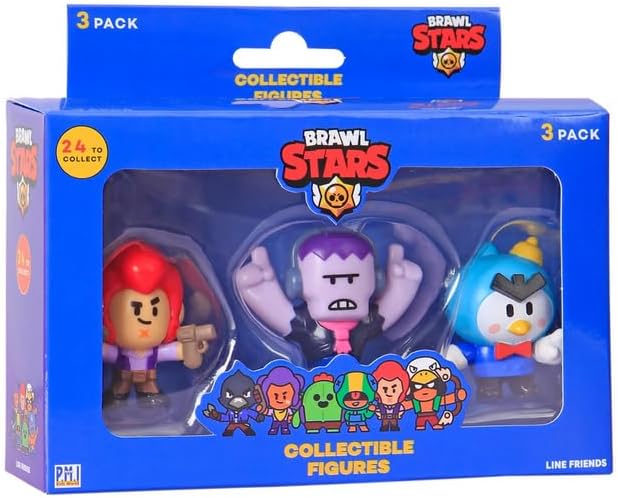 Brawl Stars BRW2021 Brawl Figur (3-Pack)