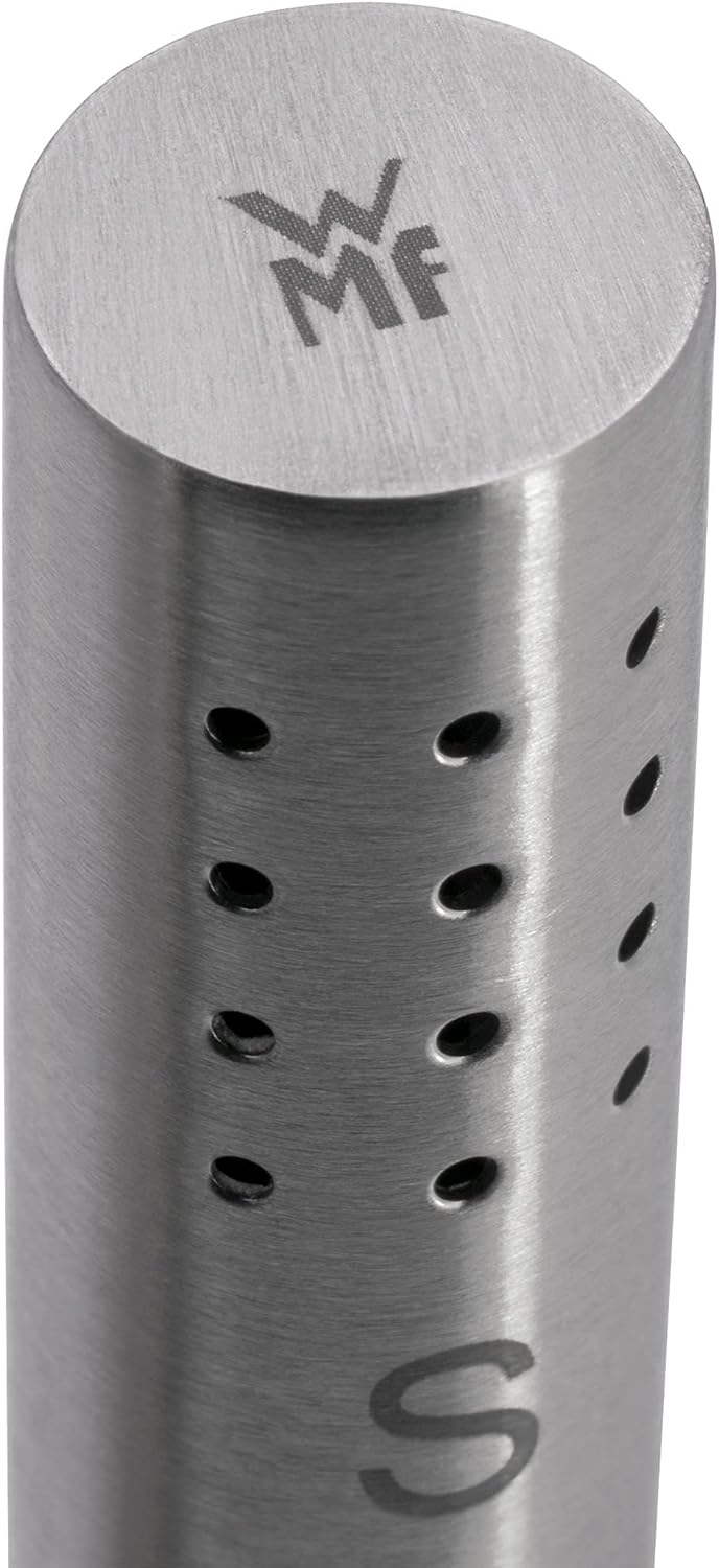 WMF Salz- und Pfefferstreuer Set 3-teilig, Salzsteuer klein, Pfefferstreuer & Küchenhandtuch-Set 3-t