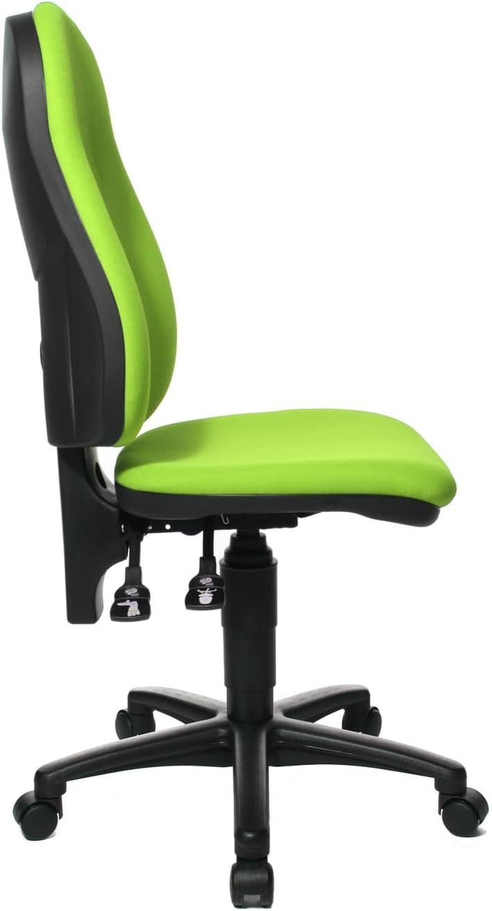 Topstar Bürostuhl Drehstuhl Point 60 grün, Muldensitz + hohe Rückenlehne, Grün