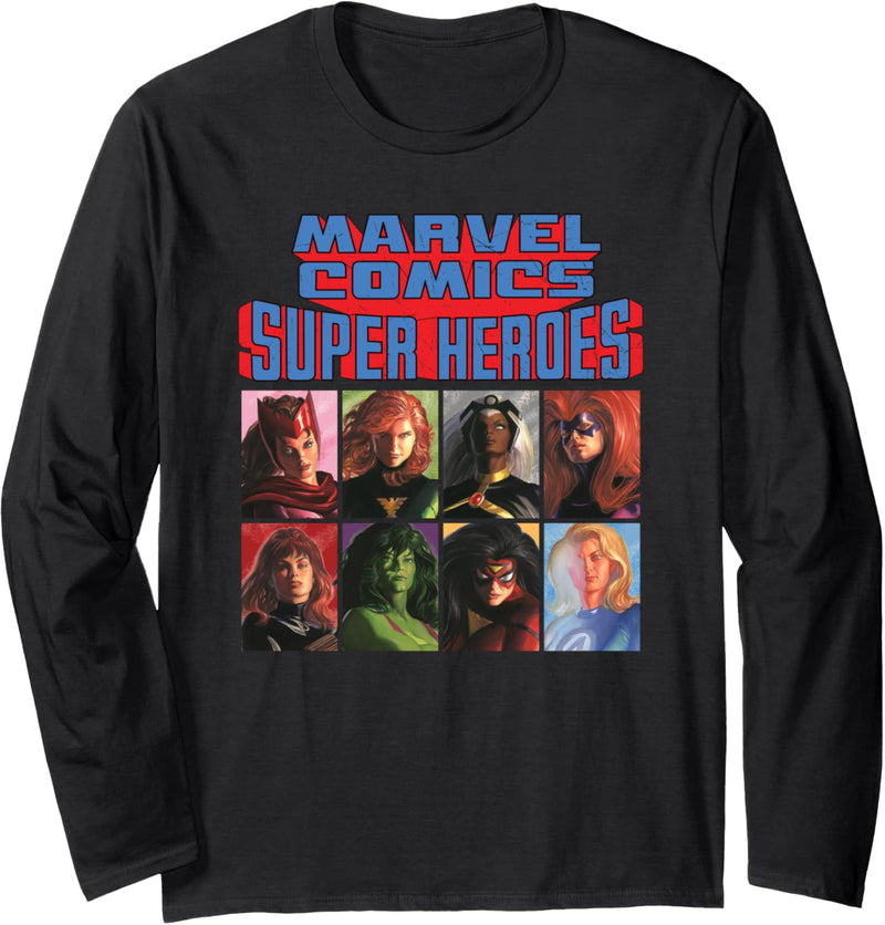 Marvel Comics Super Heroes The Timeless Collection Langarmshirt