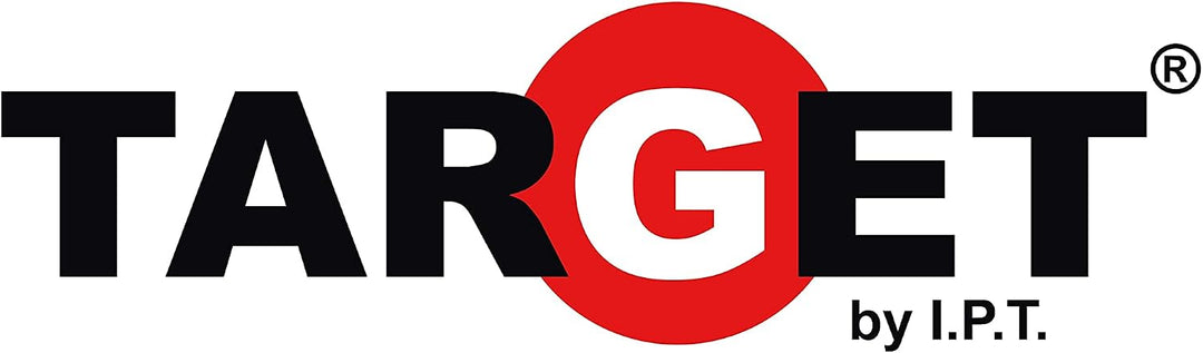TARGET CRE43350 - Reflektierendes Klebeband - Rot und Weiss - 33 Meter x 50 Millimeter - Beschilderu
