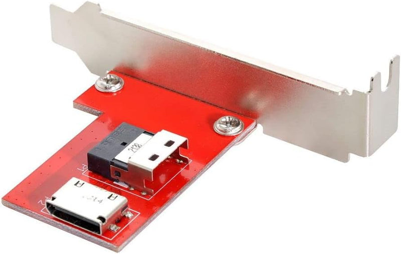 ChenYang CY Slimline SAS SFF-8654 PCI-Express 4.0 zu Oculink SFF-8611 SFF-8612 PCBA-Buchsenadapter m