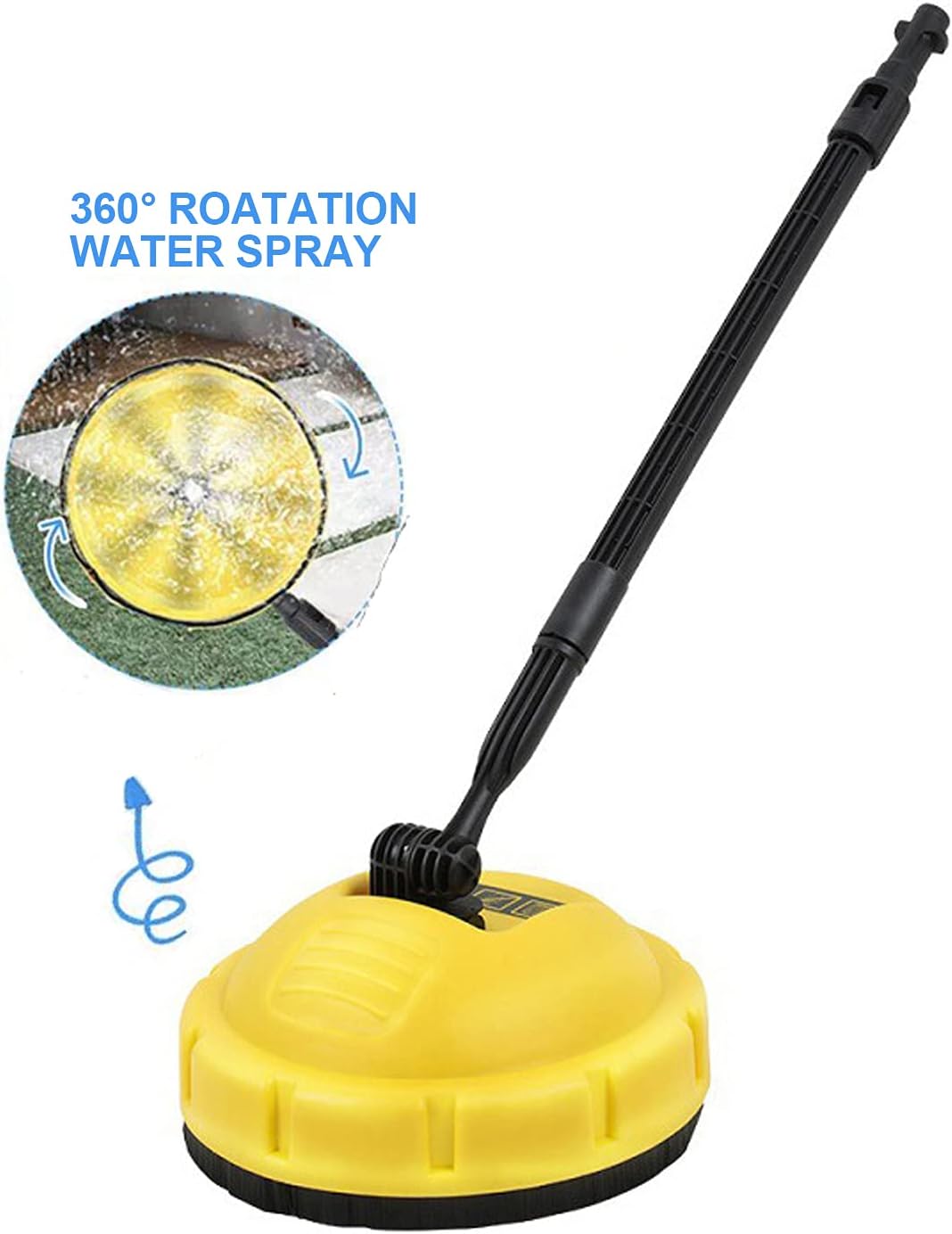 Rotationsbürste für Karcher K, Deckwand-Terrassenreiniger Rotations-Hochdruckreiniger Oberflächenrei
